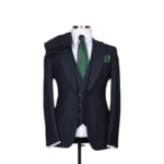 TSH dark navy blue three piece suit 1 TSH dark navy blue three piece suit