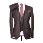 TSH brown three piece suit 2 TSH brown three piece suit