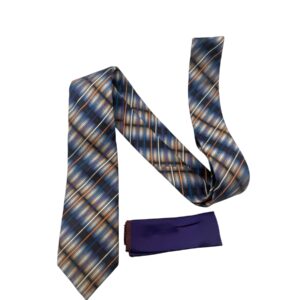 TSH Multicolor Plaid Tie Set – Bold Pattern