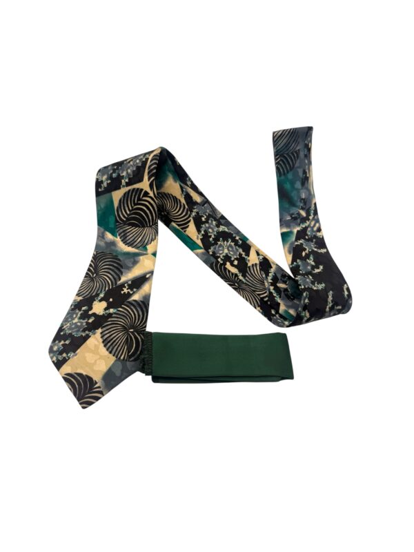 TSH Emerald Medallion tie set