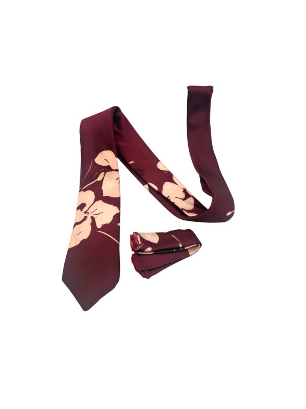 Photoroom_20260128_81019 PM TSH Deep Wine Floral tie Set