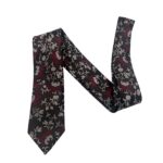 TSH Noir Floral Vine Tie 2 TSH Noir Floral Vine Tie