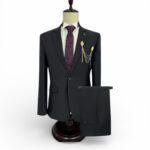 TSH two piece black suit