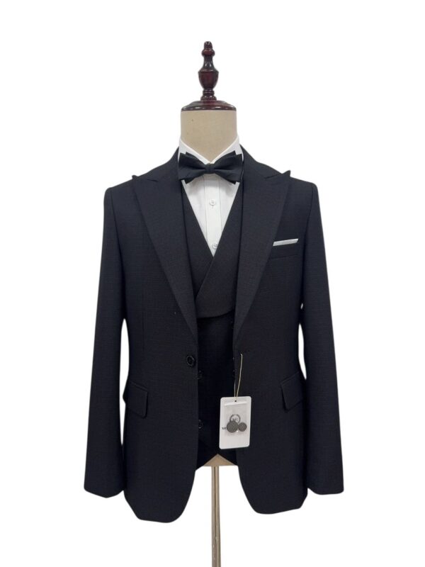 Men’s Black 3-Piece Tuxedo Suit Set