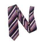 TSH Royal Purple / Goldenrod / Midnight Navy tie