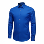 TSH Royal Cobalt Dress Shirt 1 TSH Royal Cobalt Dress Shirt