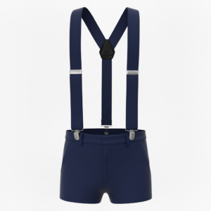 TSH Navy blue suspenders
