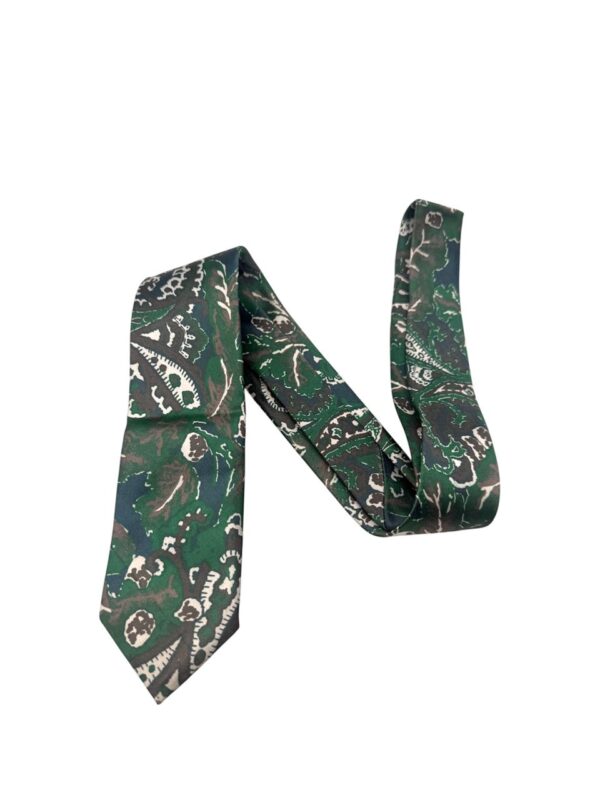 1775747277193-71gt4d2pz7t.jpg Green Paisley Silk Tie for Men - Classic Formal Wear