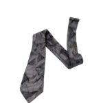 Men's Gray Abstract Pattern Necktie - Modern Silk 1 Men's Gray Abstract Pattern Necktie - Modern Silk