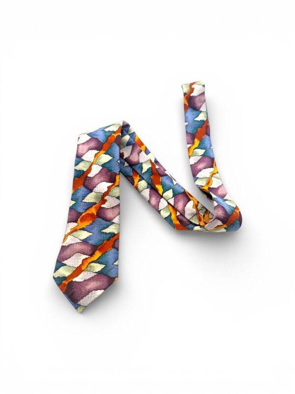 1775747329081-t0ofecbe74c.jpg Abstract Geometric Art Silk Tie – Vibrant Colorful Design