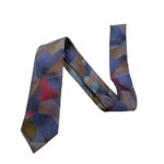 Abstract Geometric Art Silk Tie for Men 2 Abstract Geometric Art Silk Tie for Men