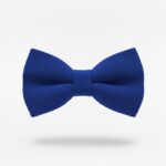 Royal Blue Knitted Bow Tie 1 Royal Blue Textured Bow Tie
