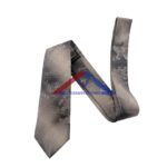 Grey Landscape Silk Tie - Limited Edition Men's Accessory