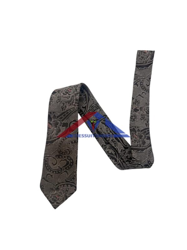 wm-1775957117096-qfxntxuijul.jpg Men's Black Paisley Silk Tie – Limited Stock Available Now!