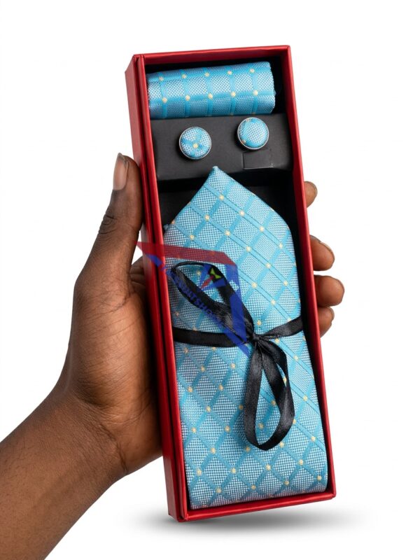 wm-1782060294677-r2d1x8pwd6i.jpg Aqua Blue Tie Set: Cufflinks, Pocket Square & Gift Box