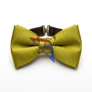 Mustard Yellow Pre-Tied Bow Tie for Men & Boys